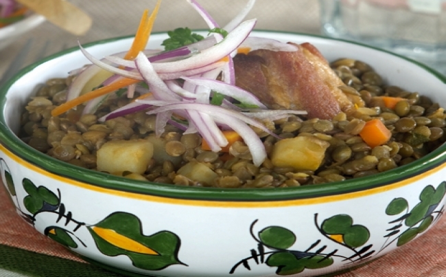 Guiso de lentejas